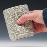 Sage gray thumb rest cup
