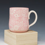 Pink Flower Mug 10oz